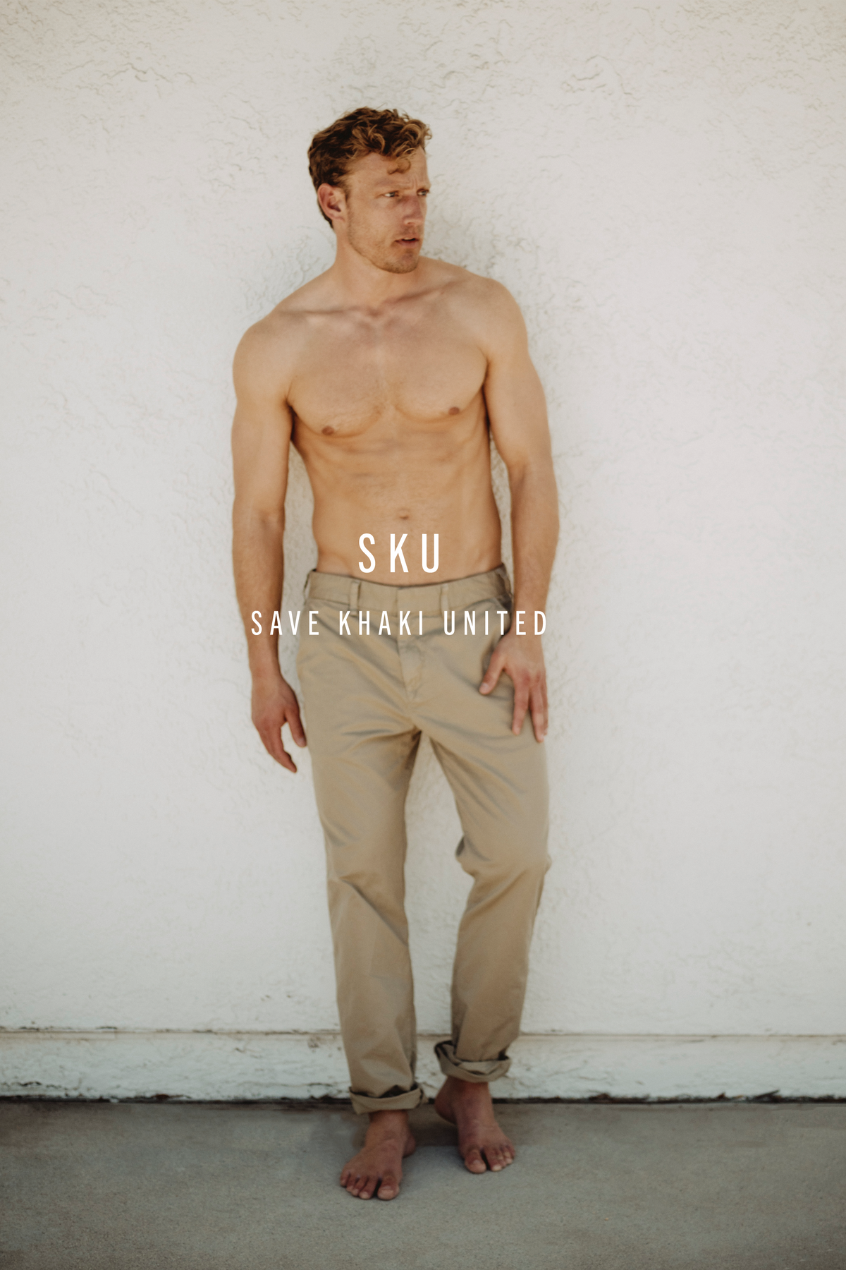 Twill Original Chino pants in khaki tan, straight leg with front button closure.